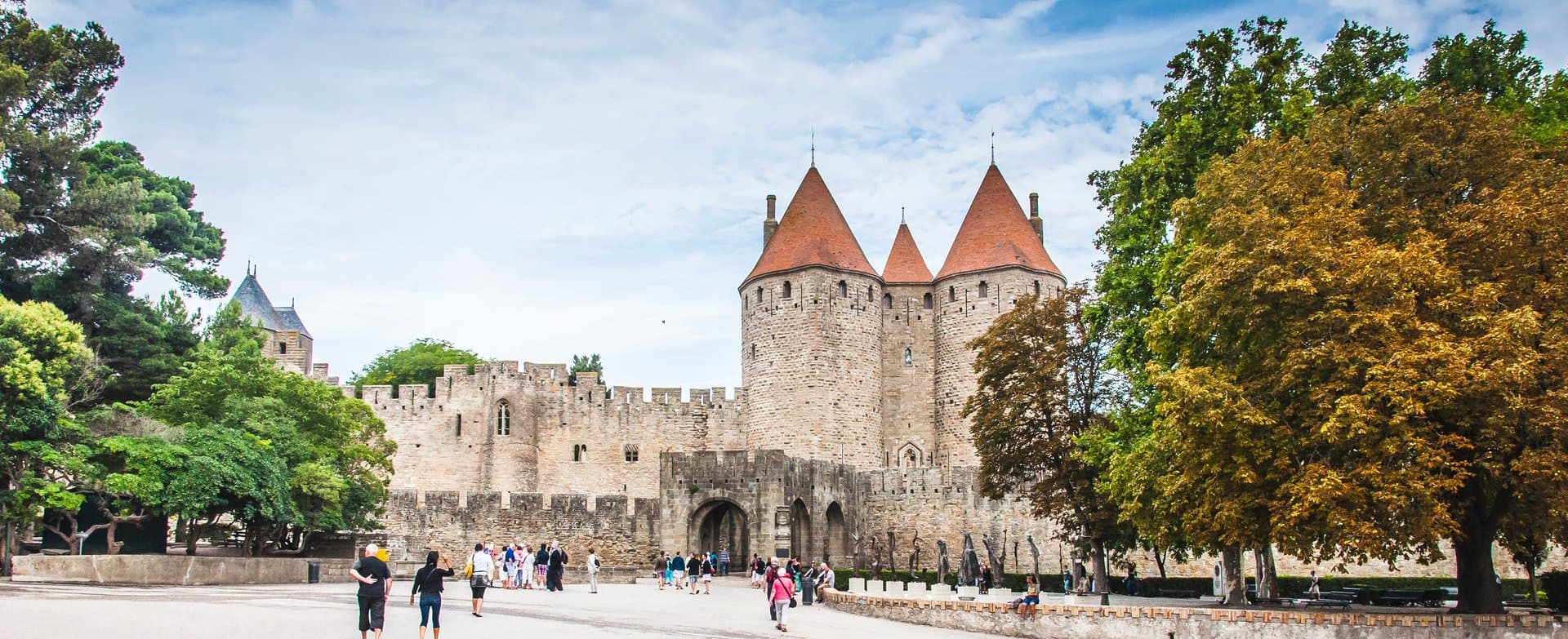 Free Self-Guided Tour Carcassonne Banner