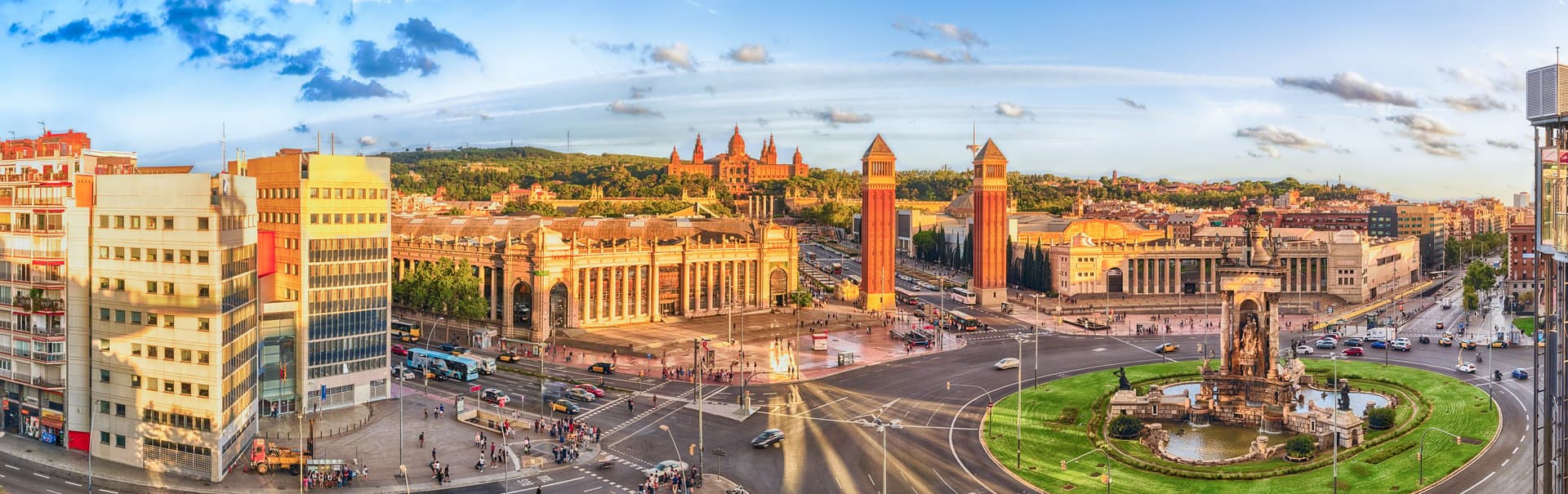 Free Montjuic Tour Barcelona Banner