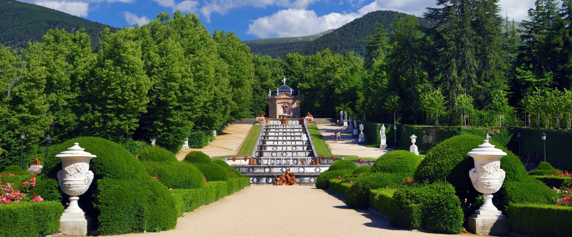 Free Gardens of the Royal Palace of La Granja of San Ildefonso Tour Banner