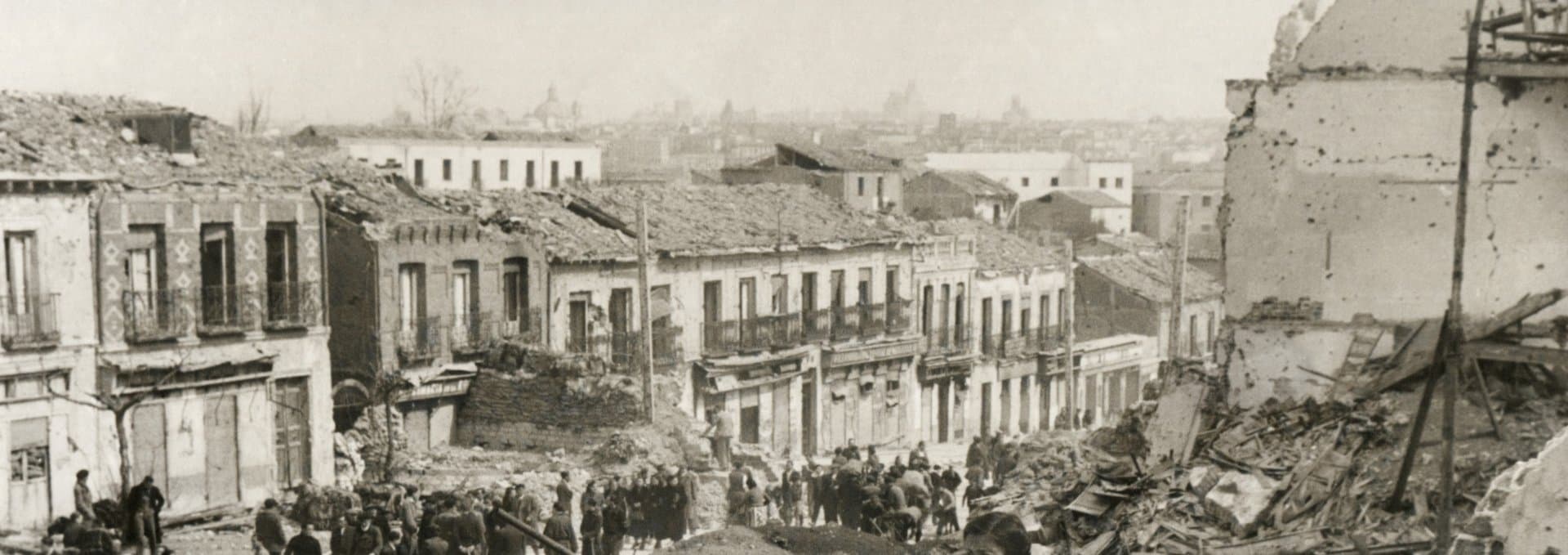 Free Spanish Civil War Tour Madrid Banner