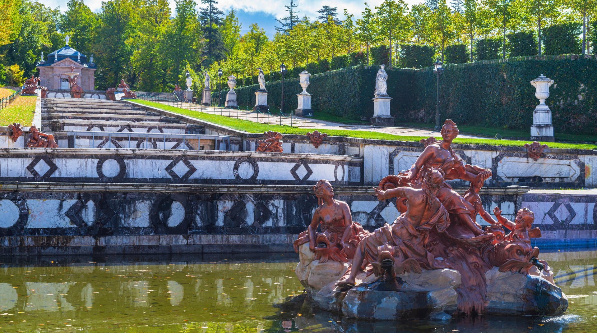 Free Gardens of the Royal Palace of La Granja of San Ildefonso Tour3