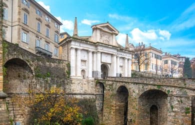 Free Self-Guided Tour Bergamo Banner