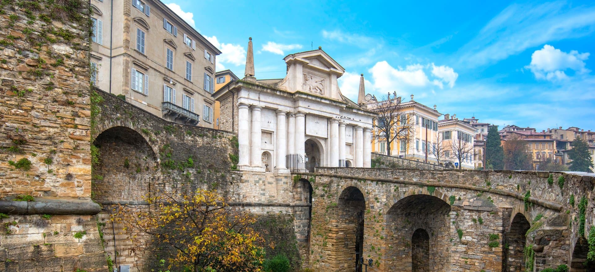 Free Self-Guided Tour Bergamo Banner