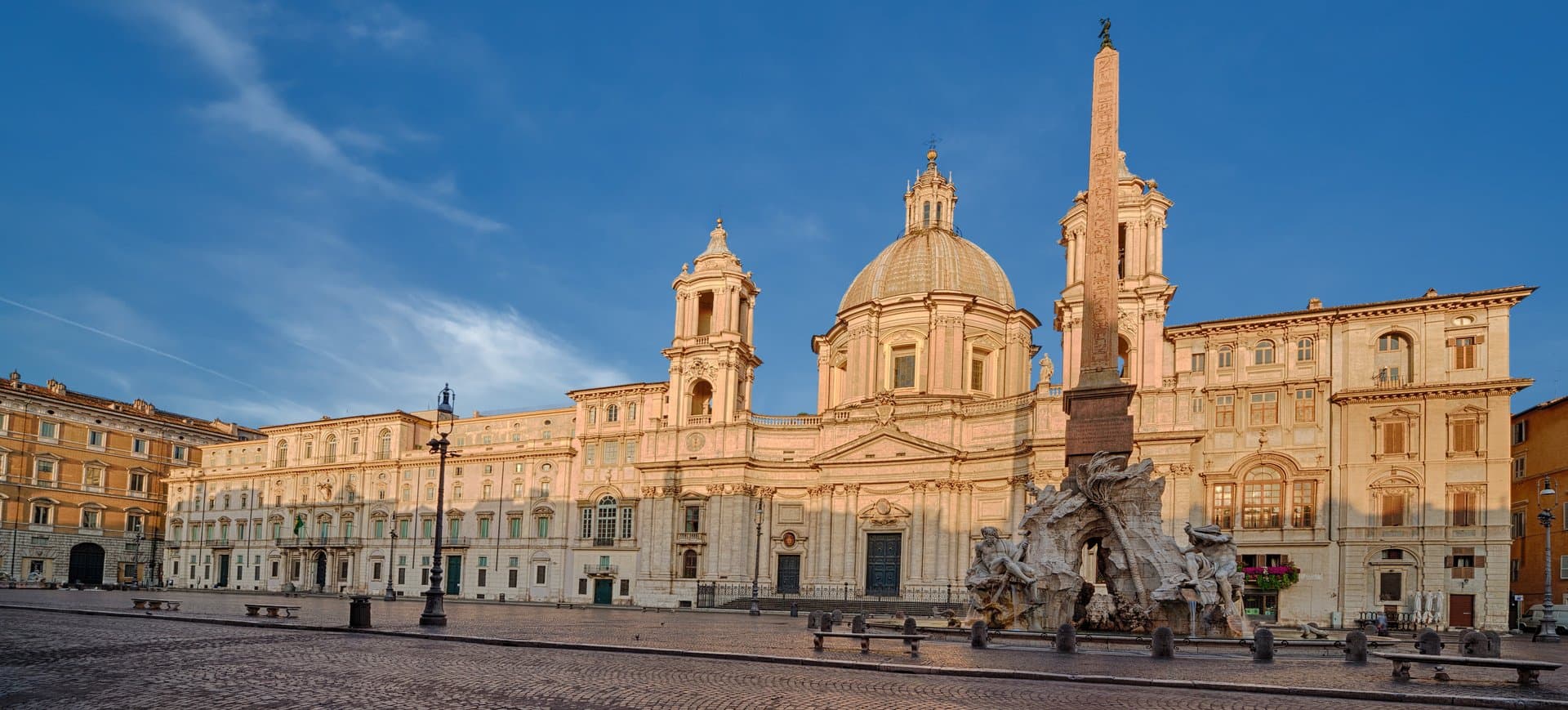 Free Baroque Churches Tour Rome Banner