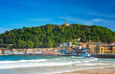 Free Basque Legends on Mount Urgull Tour San Sebastian Banner