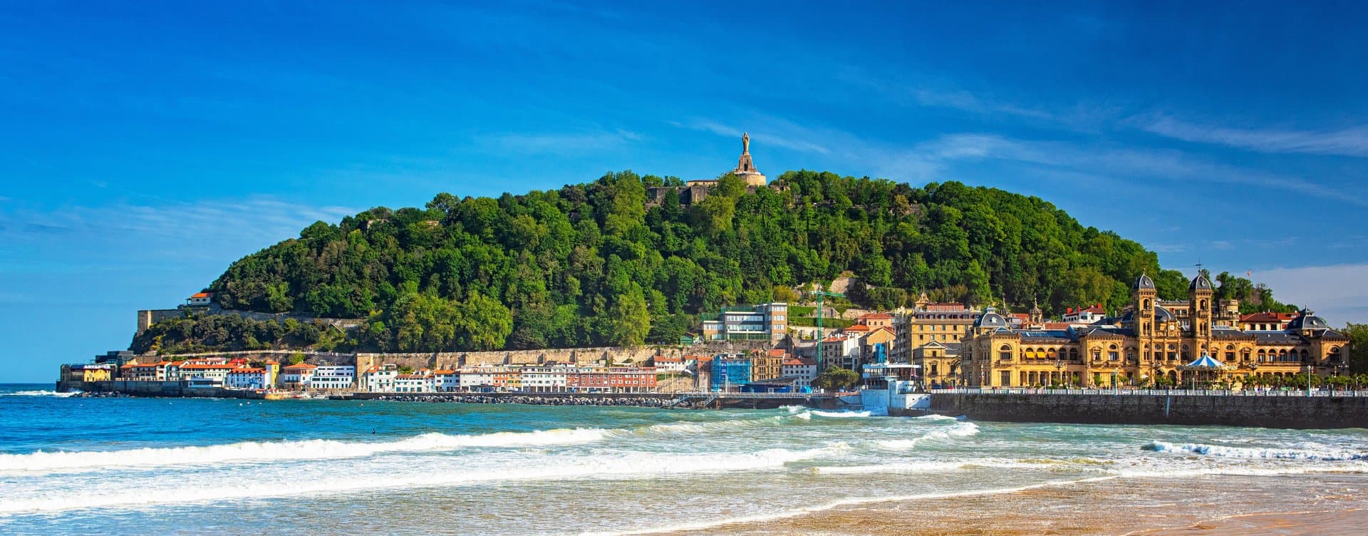 Free Basque Legends on Mount Urgull Tour San Sebastian Banner