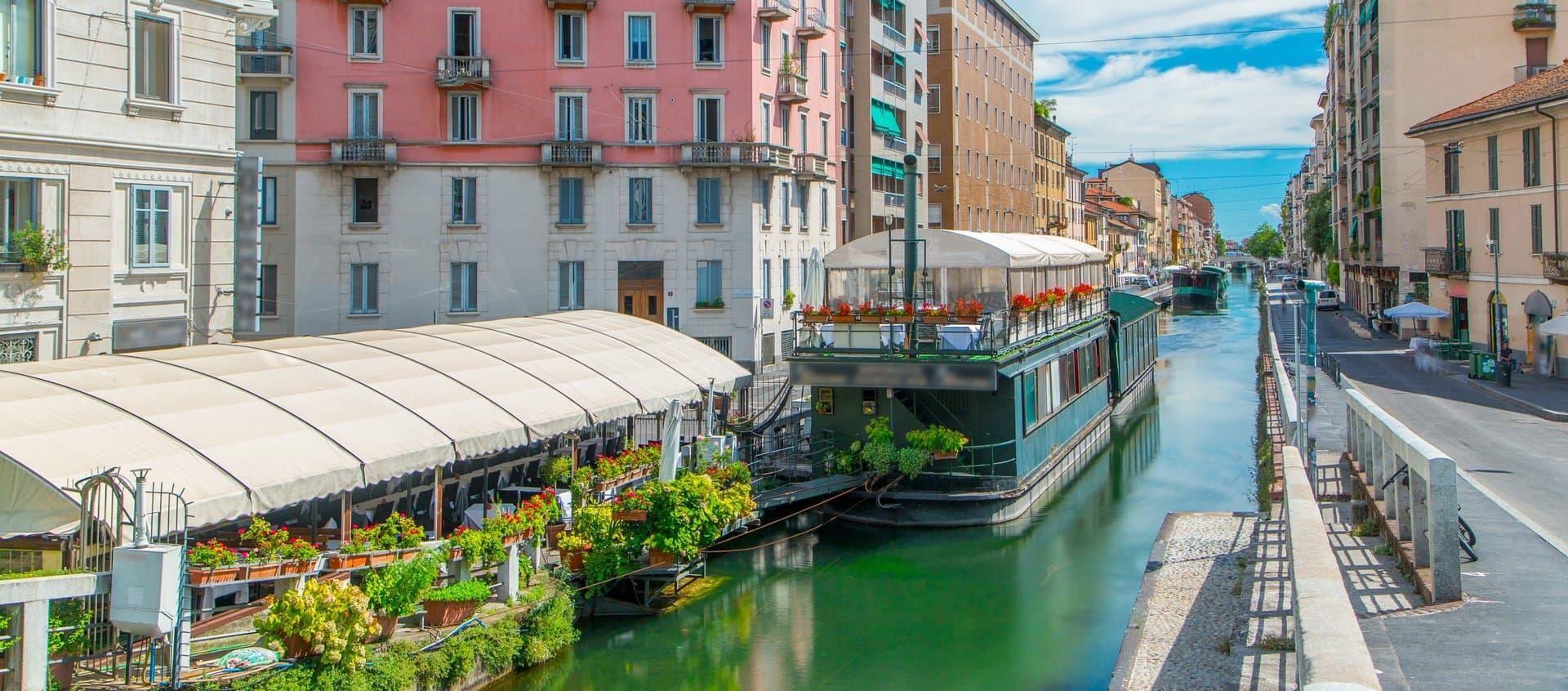 Free Navigli Tour Milan Banner