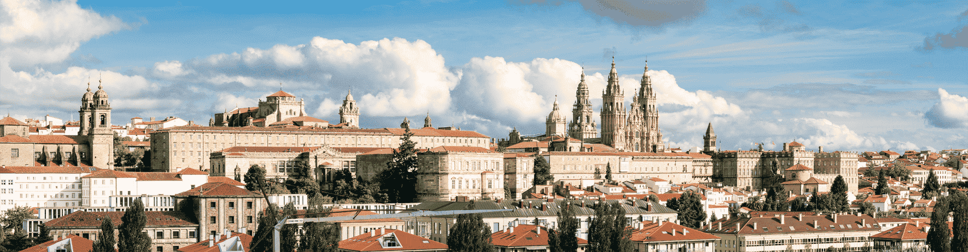 Santiago De Compostela Skyline