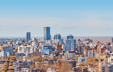 Montevideo Skyline