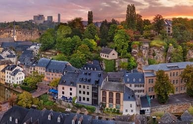 Luxembourg Skyline